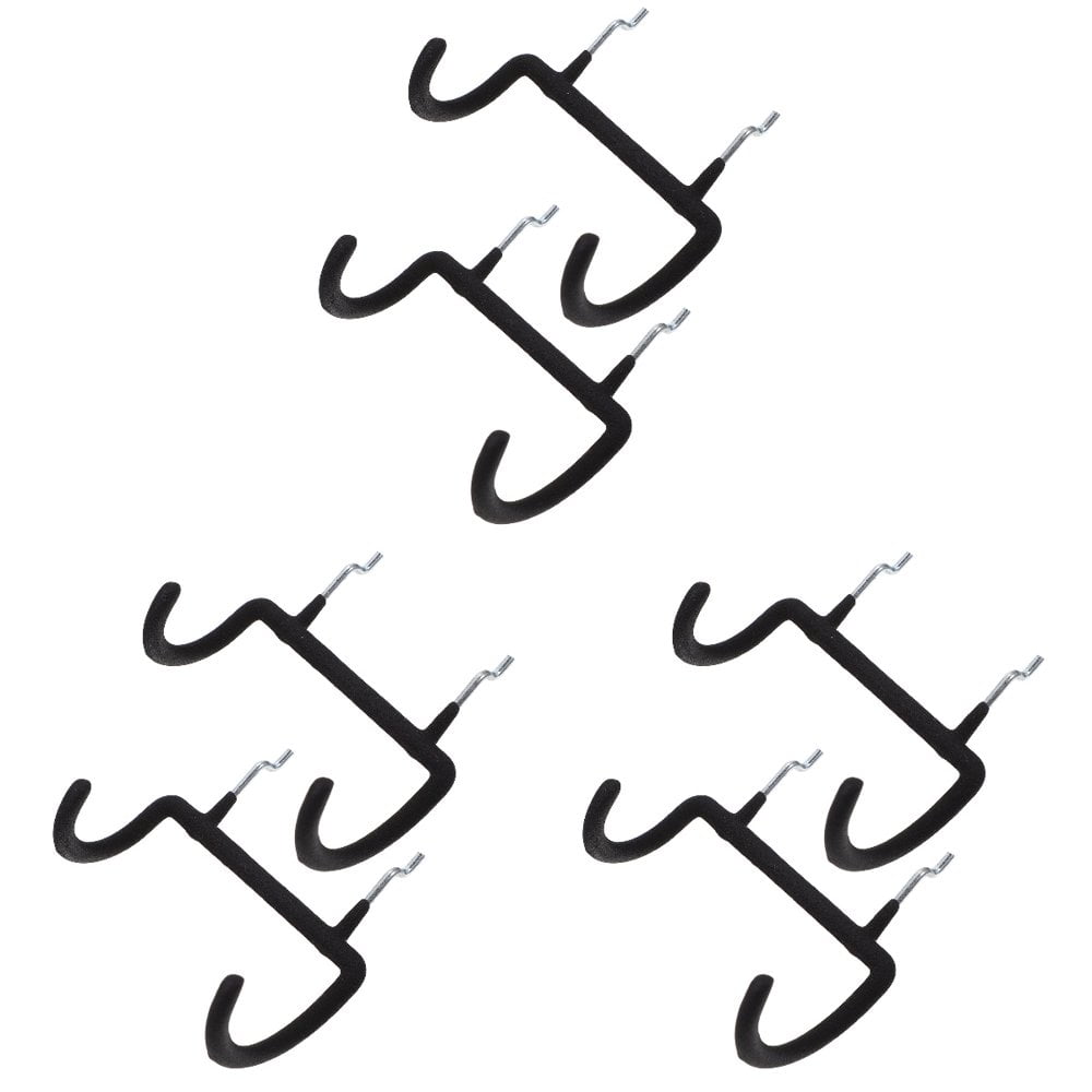 HLONK Pegboard Hook Peg Drill Holder Power Hooks Hangers Holder Board