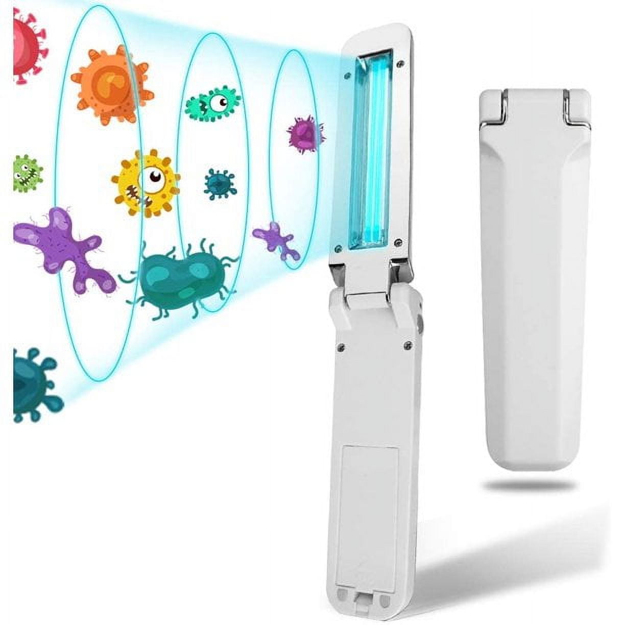 HLONK andheld Sterilization Wand UV Light Sanitizer Portable Travel