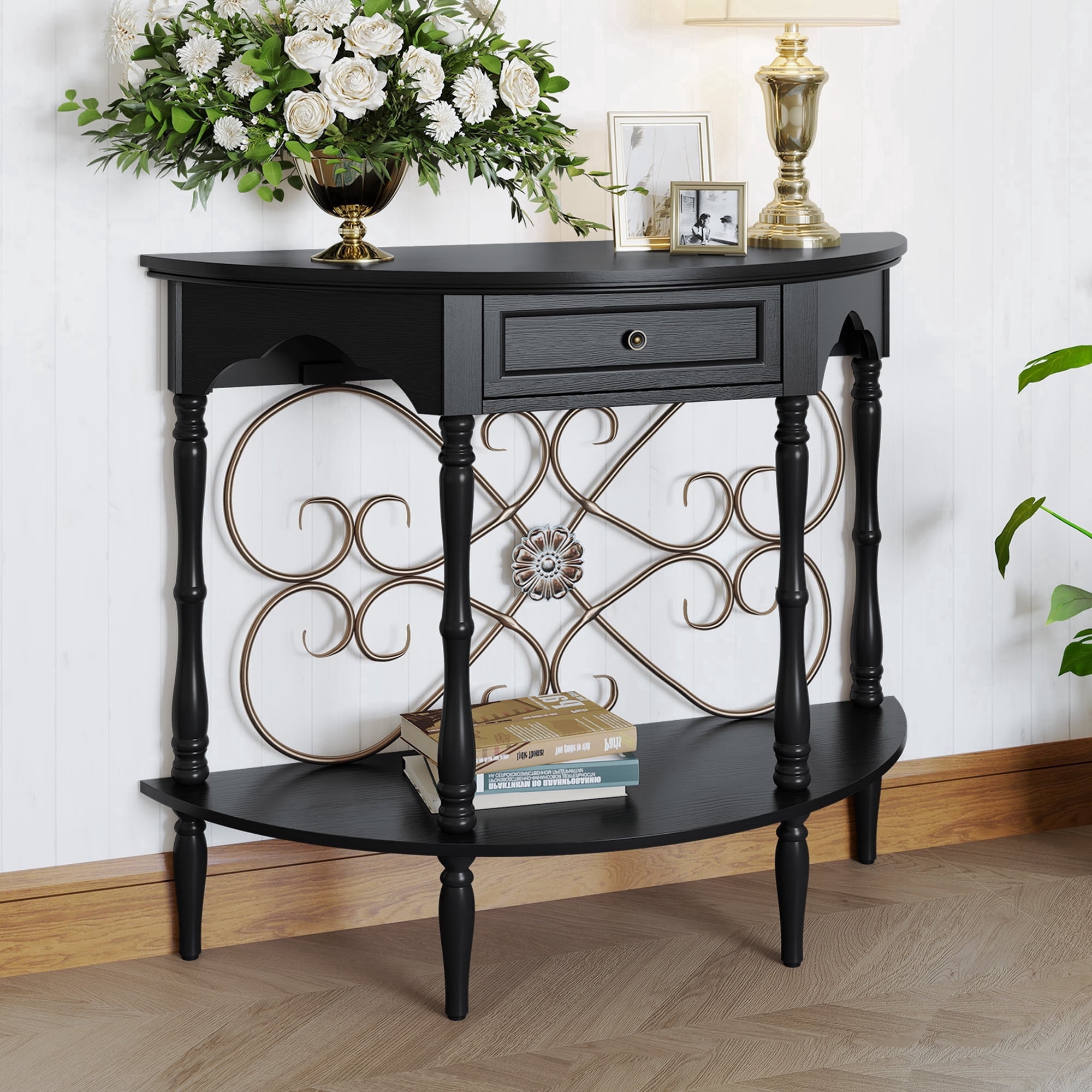 Ikea Hemnes Sofa Table White Satin Solid Pine - Walmart.com
