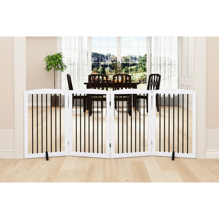 Baby Gates Yaheetech 148-inch Extra Wide Pet Gate For Dogs 31-inch