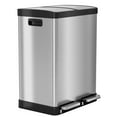 thumbnail image 1 of HLS Commercial  16 Gal Fire Resistant Step Recycle Bin and Trash Can, 1 of 5