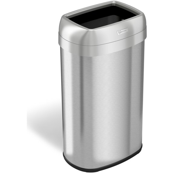 HLS Commercial Stainless Steel Open Top Trash Can