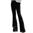 thumbnail image 1 of HLSOHJP Fall New Mid Waist Boot Cut Jeans For Women Fashion Stretch Slim Denim Flared Pants Female Casual Trousers S-2XL, 1 of 6
