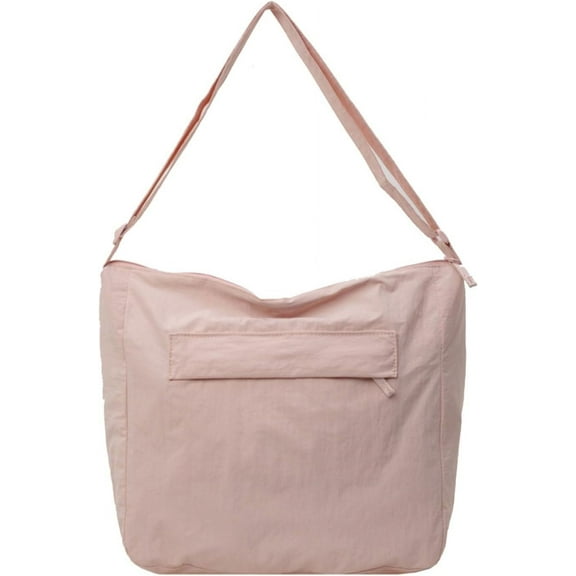 HLSOHJP Nylon Hobo Bags Large Tote Bag Women Crossbody Purse Soft Shoulder Bag Casual Work College Travel Handbags Top-Handle Bag