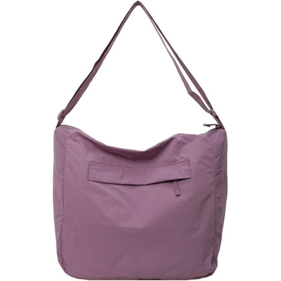 HLSOHJP Nylon Hobo Bags Large Tote Bag Women Crossbody Purse Soft Shoulder Bag Casual Work College Travel Handbags Top-Handle Bag