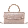 thumbnail image 1 of HLSOHJP Rhinestone Evening Bag Clutch Purses Women Cute Shoulder Envelope Evening Bag Ladies Sparkling Party Handbag Wedding, 1 of 6