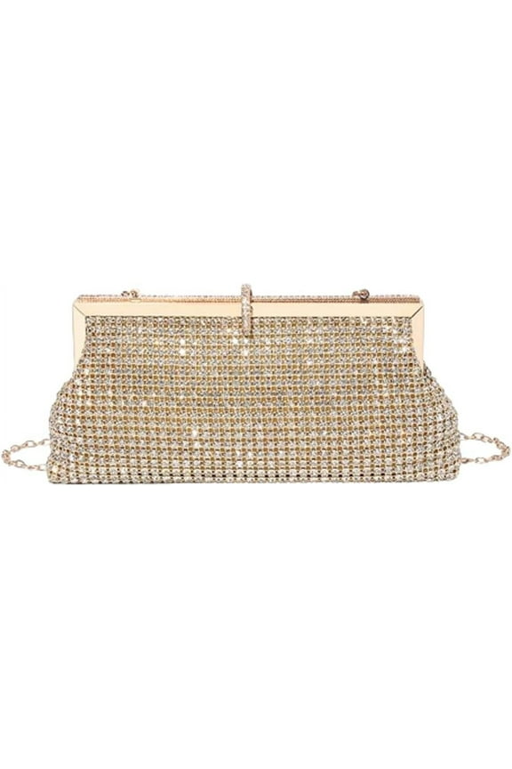 Rhinestone Evening Bag Clutch Purses Women Cute Shoulder Envelope Evening Bag Ladies Sparkling Party Handbag