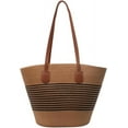 thumbnail image 1 of HLSOHJP Straw Hobo Bags Women Basket Shoulder Bag Crossbody Purse Summer Beach Bag Cute Work Travel Top-Handle Handbag, 1 of 7
