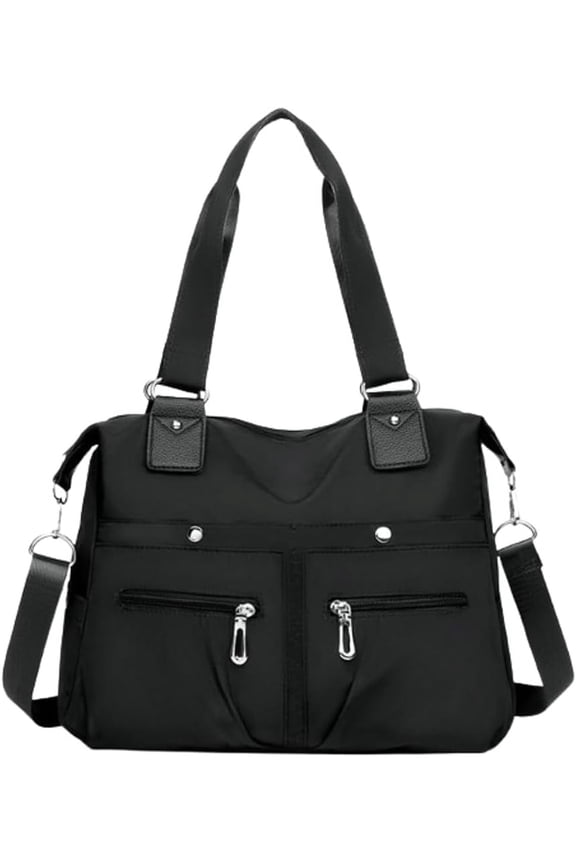 Tote Bag Women Nylon Shoulder Bag Waterproof Hobo Bag CrossBody Purse Cute Satchels Multi Pocket College Travel Work