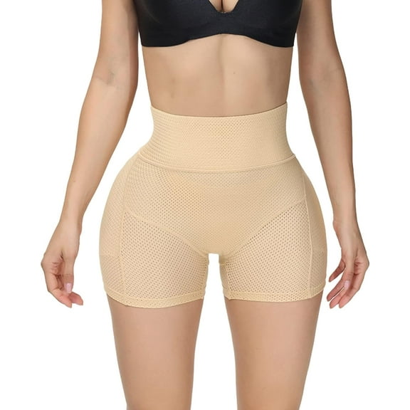 HLSOHJP Women's Hip Pads Shapewear Padded Underwear Shaping Thigh Shorts Dip Enhancer Butt Lifter