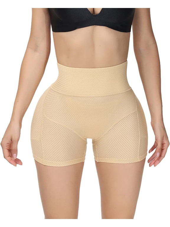 Women's Hip Pads Shapewear Padded Underwear Shaping Thigh Shorts Dip Enhancer Butt Lifter
