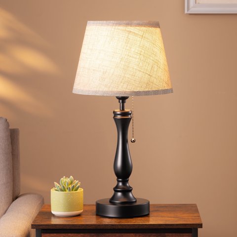 EDISHINE Modern Table Lamps for Living Room Bedroom Bedside Lamp