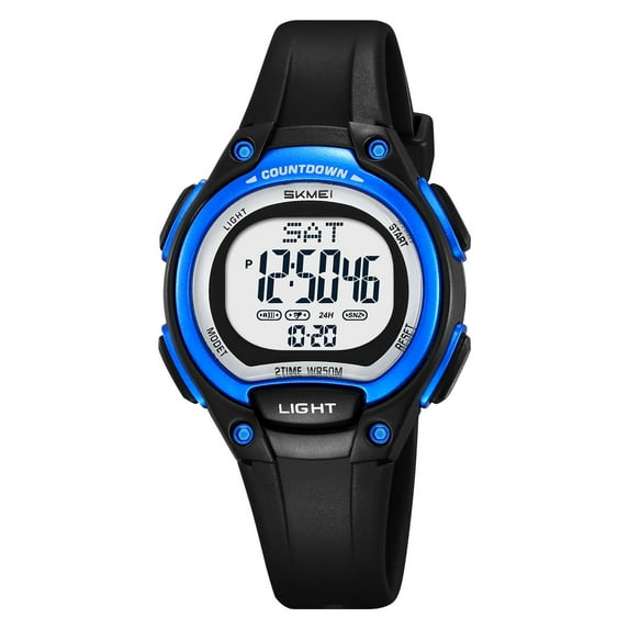 SKMEI Digital Watch Sport Outdoor Multifunctional Chronograph LED 50 M Waterproof Alarm Calendar for 3-15 Year Old
