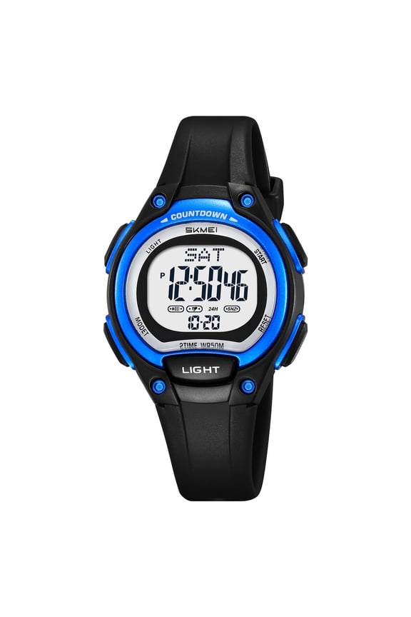 SKMEI Digital Watch Sport Outdoor Multifunctional Chronograph LED 50 M Waterproof Alarm Calendar for 3-15 Year Old