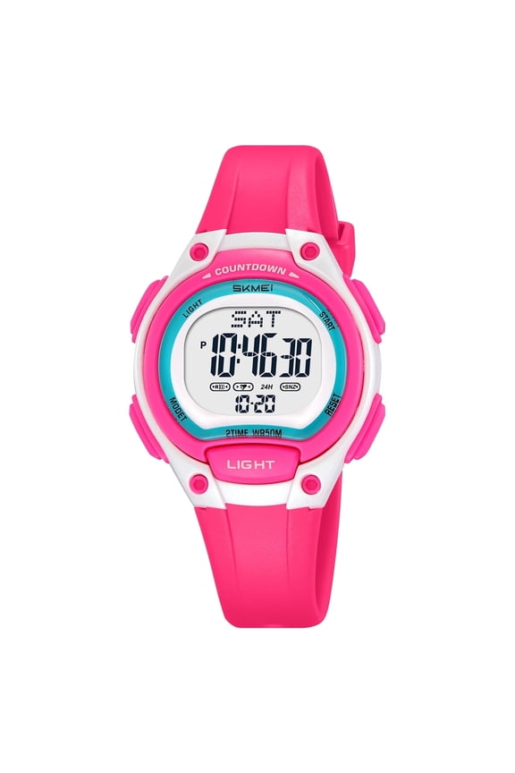 SKMEI Digital Watch Sport Outdoor Multifunctional Chronograph LED 50 M Waterproof Alarm Calendar for 3-15 Year Old