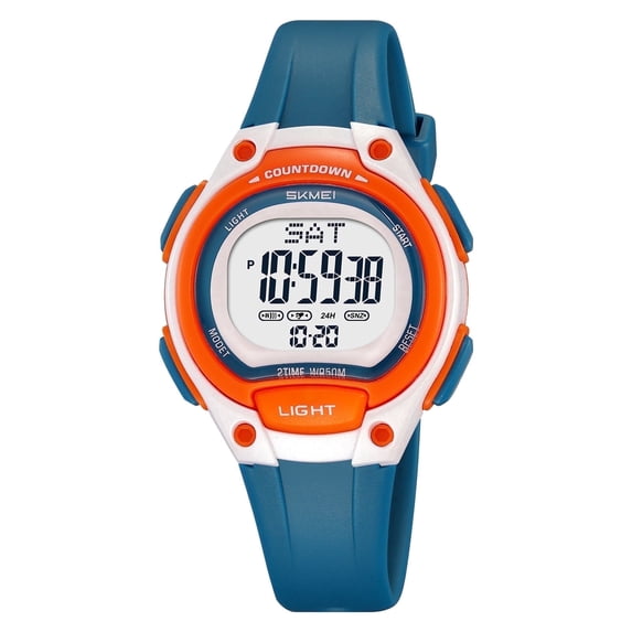 SKMEI Digital Watch Sport Outdoor Multifunctional Chronograph LED 50 M Waterproof Alarm Calendar for 3-15 Year Old