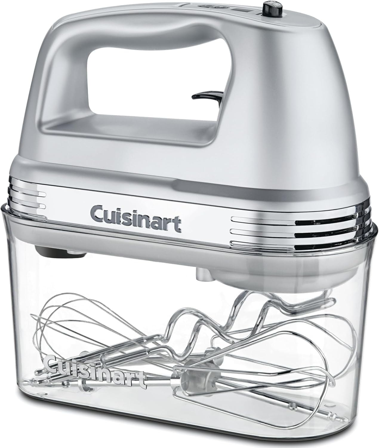 HM-90BCS Power Advantage Plus 9-Speed Handheld Mixer with Storage Case, Brushed Chrome