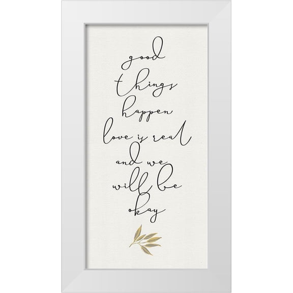 HM Design 9x14 White Modern Wood Framed Museum Art Print Titled - Botanical Inspiration panel yellow gray I-Good Things