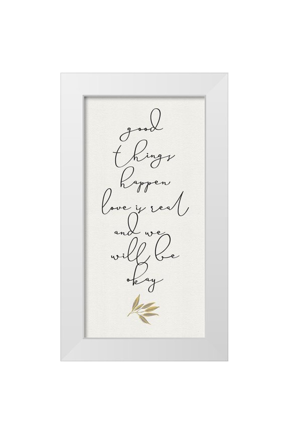 HM Design 9x14 White Modern Wood Framed Museum Art Print Titled - Botanical Inspiration panel yellow gray I-Good Things
