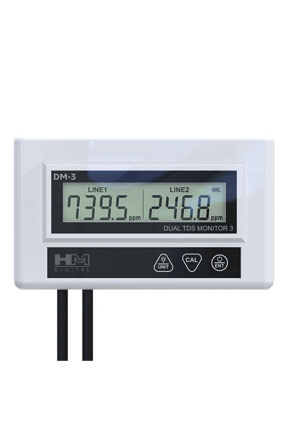 DM-3: Commercial In-Line Dual TDS Monitor