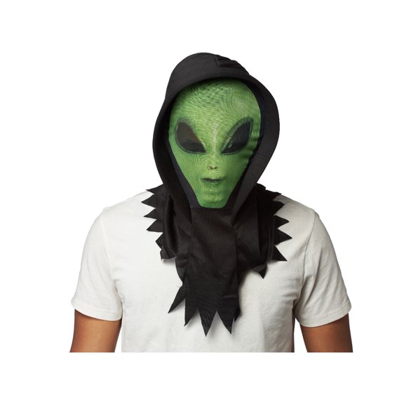 HM Smallwares 51 Little Green Man Mask Sublimated Feature Costume Accessory