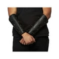 thumbnail image 1 of Faux Leather Slaughter Wrist Armour 2pc Set Studded Costume Accessory, 1 of 2