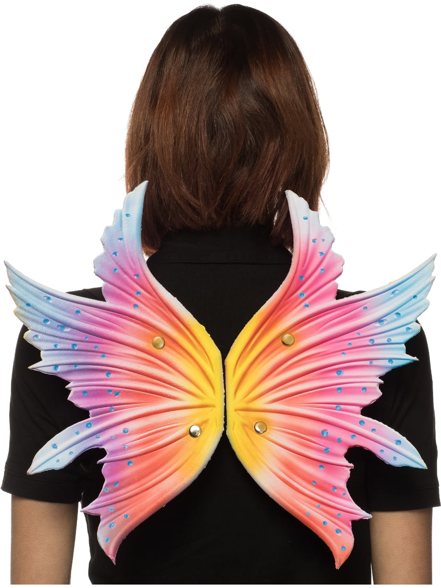 HM Smallwares Supersoft Faerie Cosplay Fantasy Fairy Rainbow Wings Costume Accessory