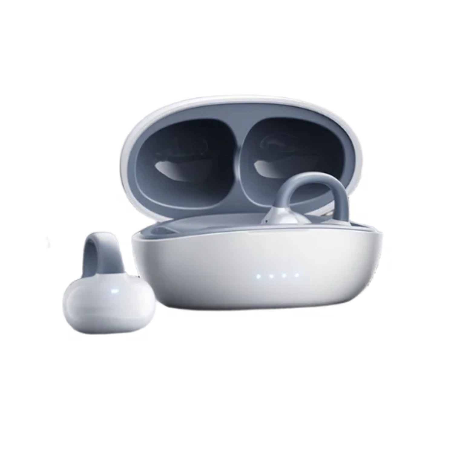 HM20 Bone Conduction Bluetooth Earset, Clip-On Ear Hook Wireless Sports Headphones 2026 New Model with Long Battery Life