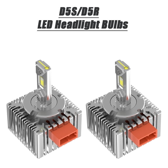 HMCYCI For Chevrolet Cheyenne 2016-2018 D5S D5R LED Headlight Bulbs Kit High Low Beam