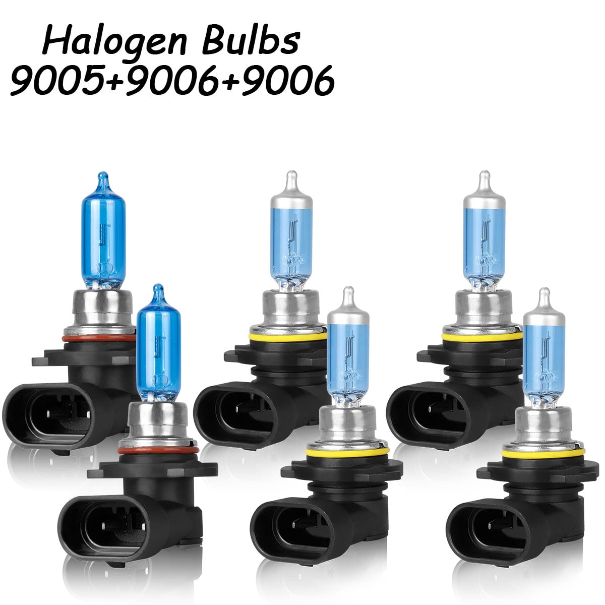 HMCYCI For Toyota 4Runner 2003 2004 2005 Halogen Headlight Bulbs Kit ...