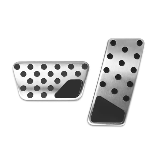 HMCYCI No Drill Fuel Gas Brake Pedal Cover For Jeep Wrangler JK 2007-2017 Accessories