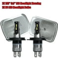 thumbnail image 1 of HMCYCI Pair Brightest 5x7" 7x6 inch Rectangle LED Headlight Fit for Freightliner FL 50 70, 1 of 14