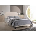 thumbnail image 1 of HMD Elaina Upholstered Full Panel Bed, Beige, 1 of 2