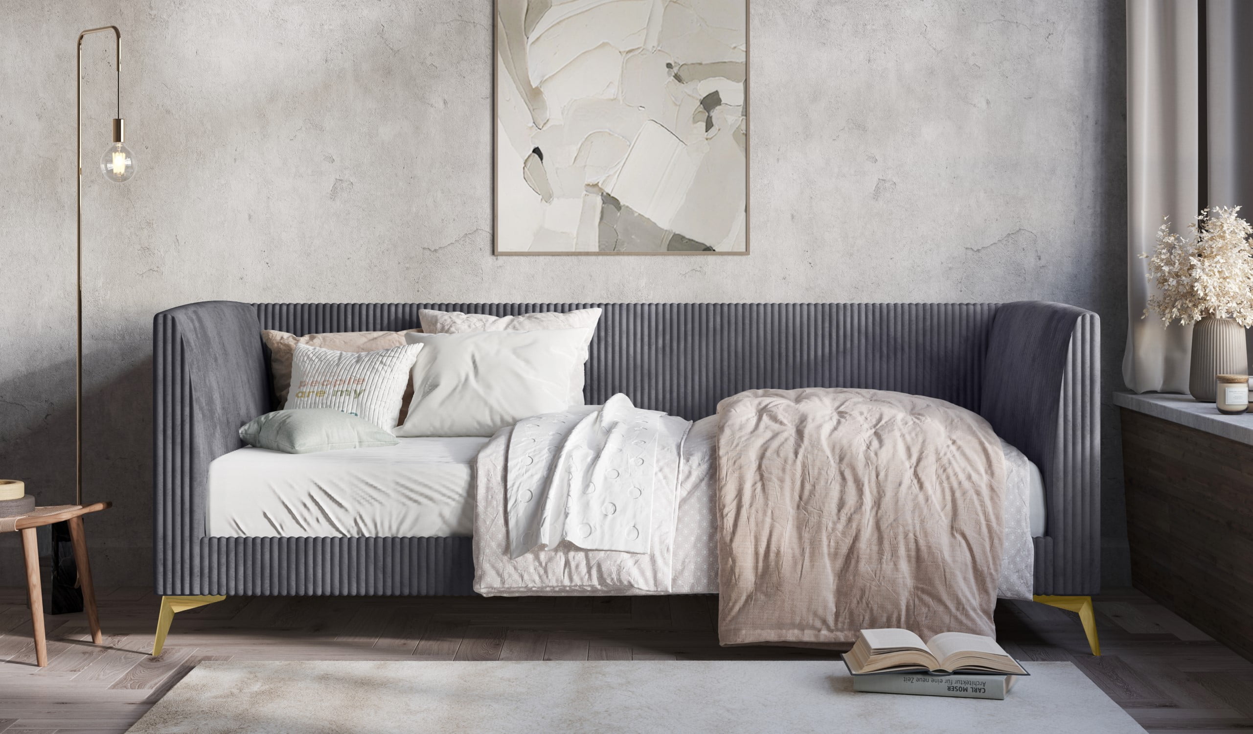 Avalon channel 2024 stitch upholstered daybed