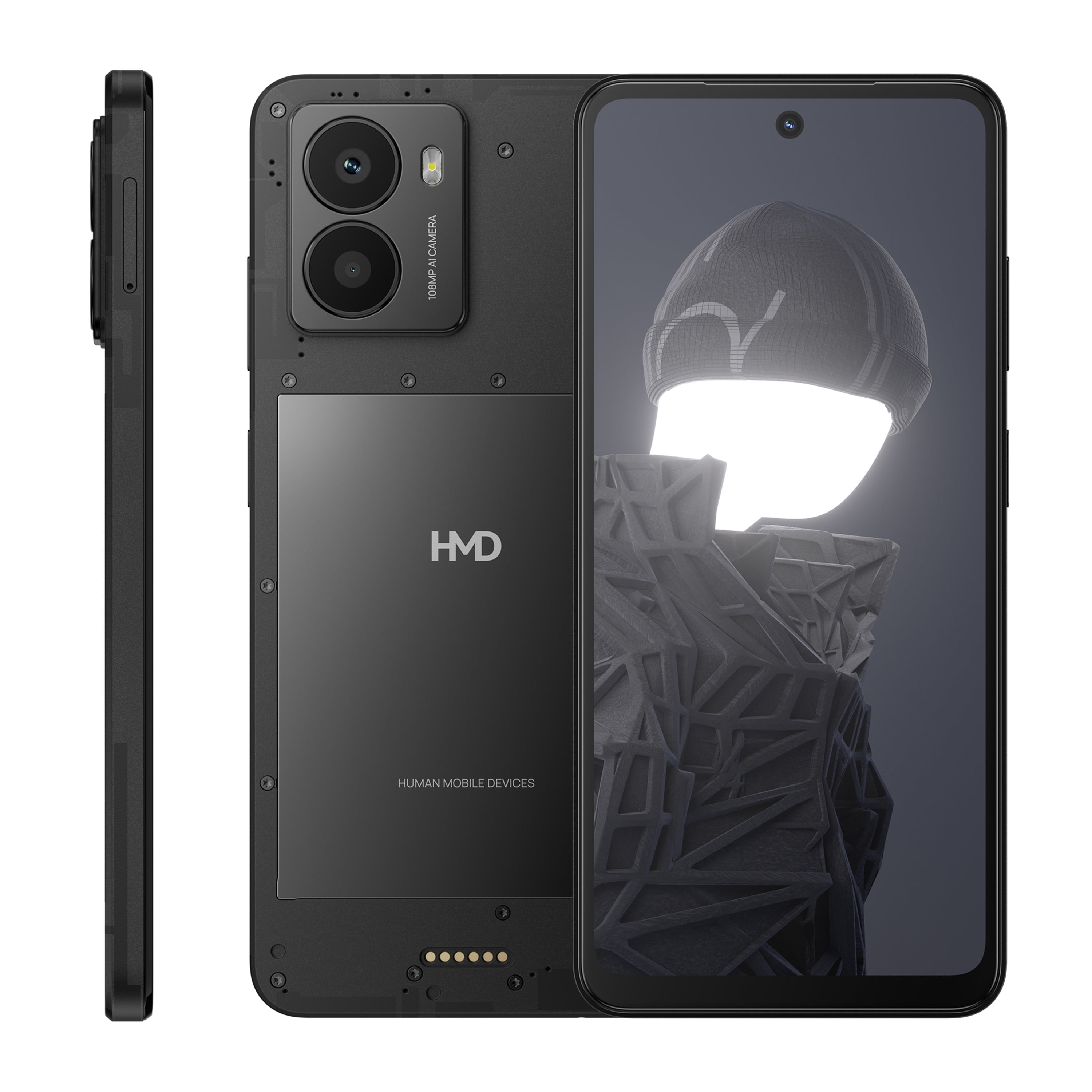 HMD Fusion TA-1658 128GB GSM Unlocked Android Smartphone - Noir