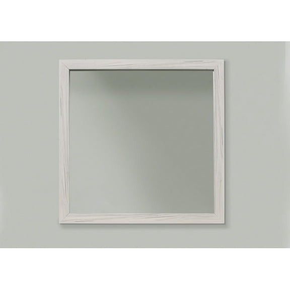 Home Design Lattice Dresser Mirror, Greyish Beige