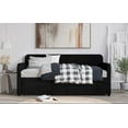 thumbnail image 1 of Home Design Melissa Twin Upholstered Daybed with Trundle, Space-saving, Comfortable Seat and Durable Wood, 1 of 6