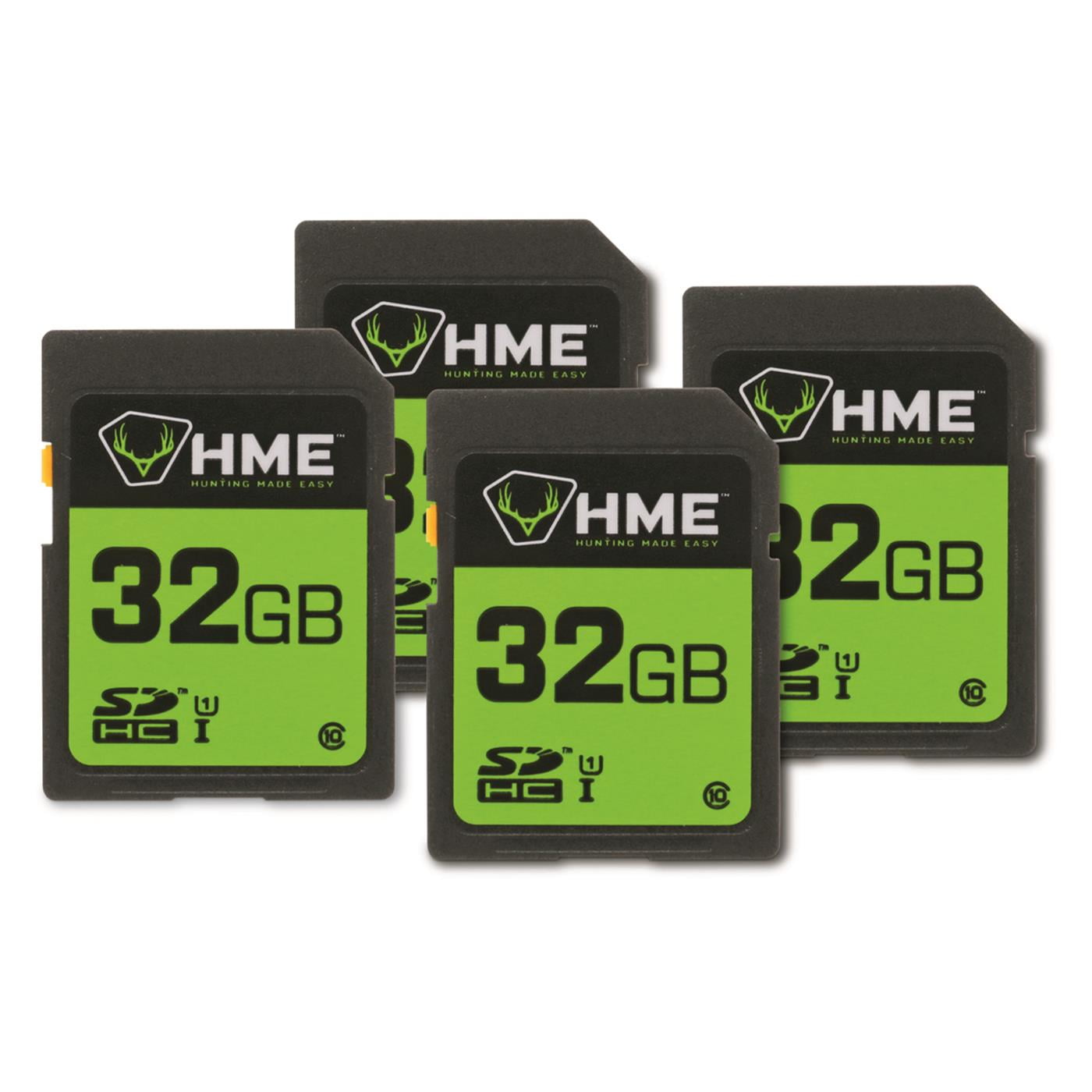 HME 32 GB SD Card, 4 pack