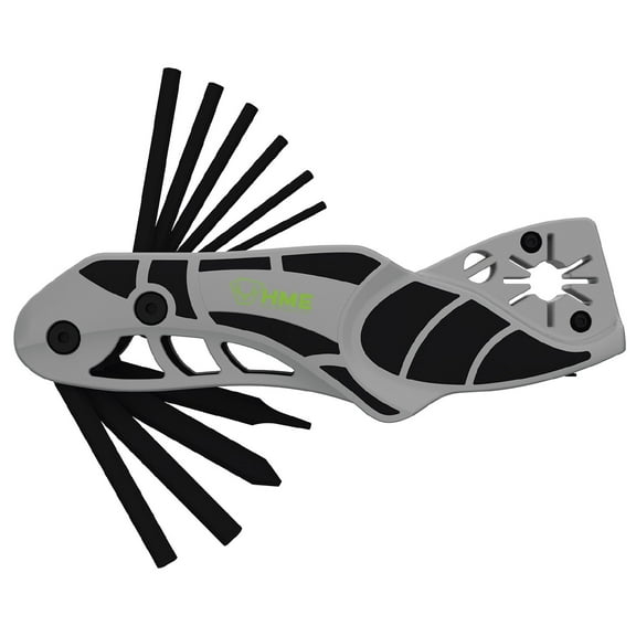 HME Archery Tool Wrench Broadhead Sharpener Combo