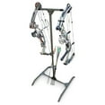 thumbnail image 1 of HME Hard Surface Practice Steel Archery Bow Storage Hanger Rack, 1 of 5