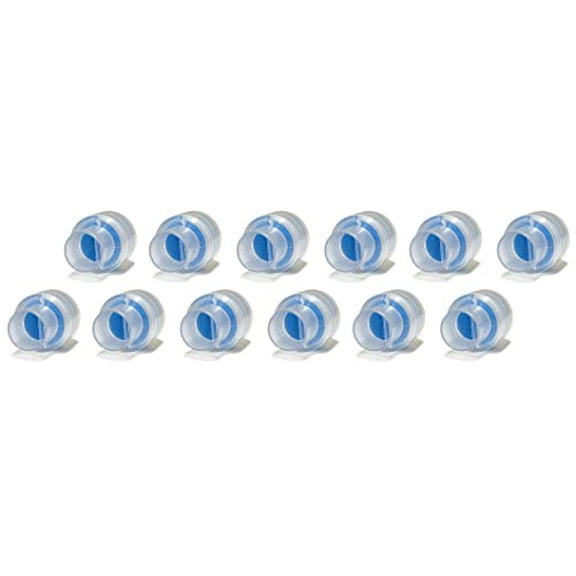 HME Heat Moisture Exchanger Filter in-Line Humidification Solution Unit for CPAP biPAP Machine & Mask, Z1, Z2, Dreamstation, 12 Packs