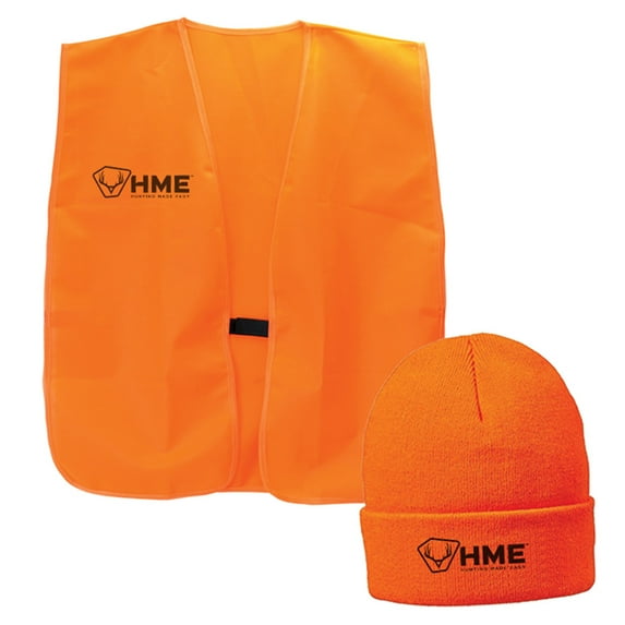 HME Vest & Beanie, Orange