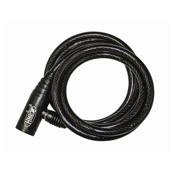 HME Treestand Cable Lock 6' Steel Black 3PK