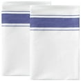 thumbnail image 1 of REGALWOVEN 2Pcs Dish Cleaning Towels Absorbent Linen Kitchen Dishcloth Set Blue 20"x28", 1 of 4