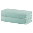thumbnail image 1 of REGALWOVEN Cotton Bath Towels, 2 Pack Soft Solid Quicker to Dry and Highly Absorbent Towels Bathroom Blue 28' x 56', 1 of 8