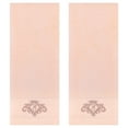 thumbnail image 1 of REGALWOVEN Crown Cartoon Pattern Hand Towels for Bathroom, 2 Pack Cotton Hand Towel Set, Soft Absorbent Decorative Towels Beige 13" x 30", 1 of 5