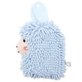 thumbnail image 1 of REGALWOVEN Cute Cartoon Alpaca Fuzzy Ball Hand Towel,1 Pc Soft Absorbent Chenille Decorative Bathroom Hanging Towels Blue 7" x 11", 1 of 5