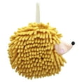 thumbnail image 1 of REGALWOVEN Fuzzy Ball Hand Towels 1 Pack Soft Absorbent Chenille Towels Cute Cartoon Decorative Yellow 7" x 7", 1 of 4