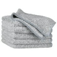 thumbnail image 1 of REGALWOVEN Gray Microfiber Cleaning Cloths, Ultra Soft Absorbent Lint Free Cleaning Rags 10" x 10" 6 Pack, 1 of 6