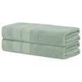 thumbnail image 1 of REGALWOVEN Highly Absorbent, Striped 2-Piece Bath Towel, Cotton Thick, Ultra Soft, Washcloth Set for Bathroom Gray 28' x 56', 1 of 8